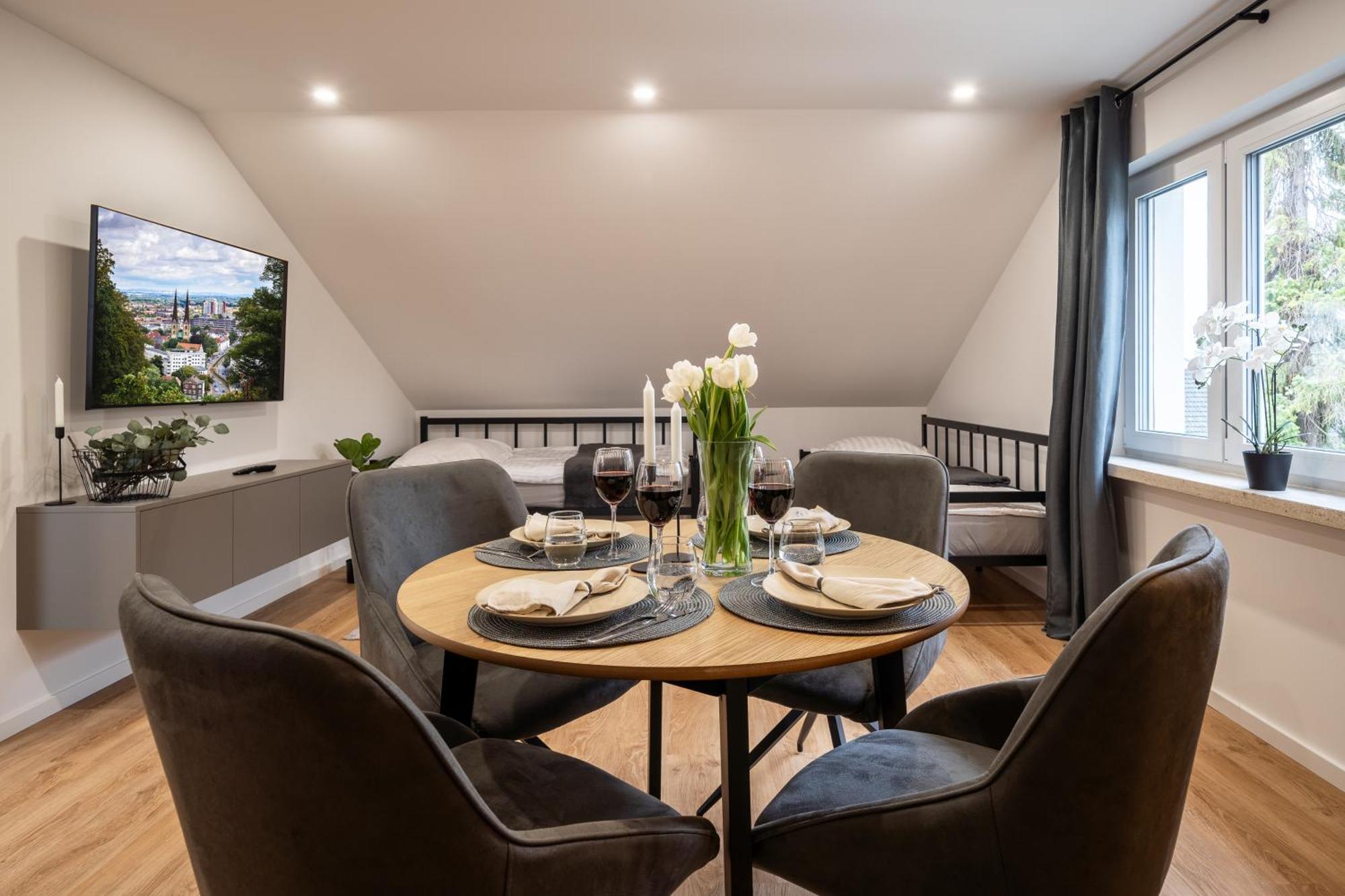 Apartment Milse - Modern. Stylisch Bielefeld Esterno foto