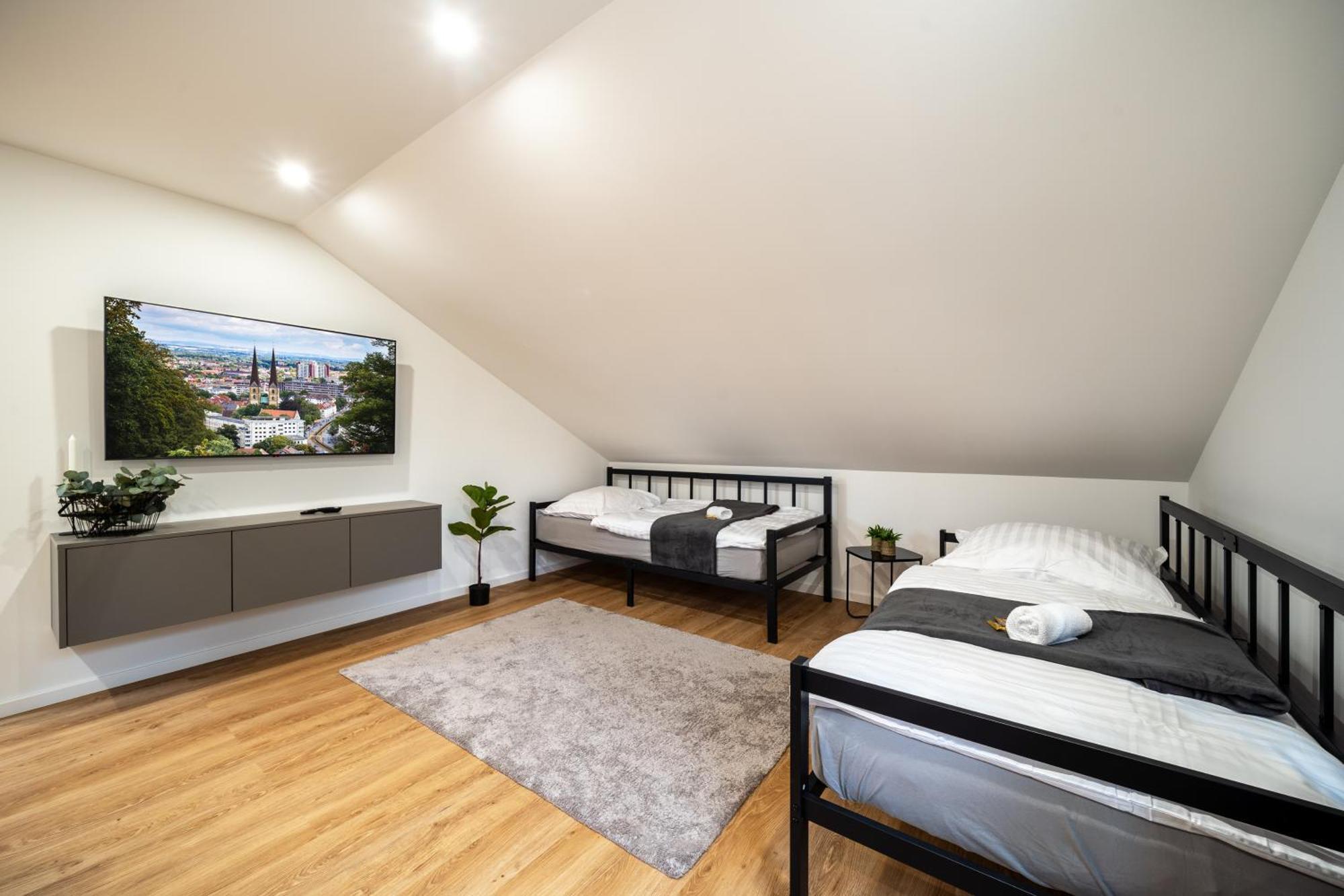 Apartment Milse - Modern. Stylisch Bielefeld Esterno foto